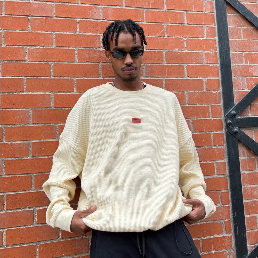 Zara Man— waffle knit sweater